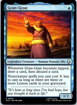 Gran-Gran U Legendary Creature - Human Peasant Ally Normal Avatar: The Last Airb - Image 1