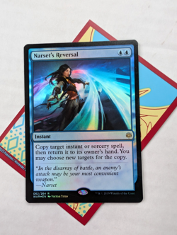 Narsets Reversal Magic the Gathering 062/264 Holo Foil Rare War of the Spark NM - Image 2