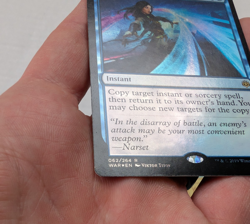Narsets Reversal Magic the Gathering 062/264 Holo Foil Rare War of the Spark NM - Image 4