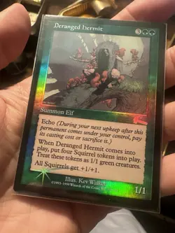 Deranged Hermit Urza's Legacy Foil NM! great condition - Image 1