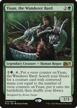 Yisan, the Wanderer Bard - M15 - MTG Rare English Non Foil - Image 1