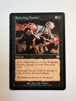 Sickening Dreams - MTG Torment - NM - Image 1