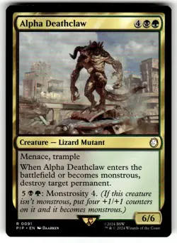 Alpha Deathclaw R Universes Beyond: Fallout 91 NM - Image 1