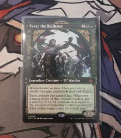 MTG Tyvar the Bellicose March of the Machines: Aftermath - NM Showcase Non Foil - Image 1