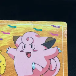 Meowth , Clefairy , Psyduck Topsun 1997 Top sun Pokemon Card Japanese - Image 3