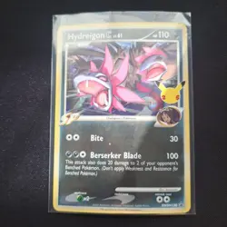 Pokemon TCG Sword & Shield Hydreigon C LV. 61 Black Star Promo Card SWSH138 - Image 1