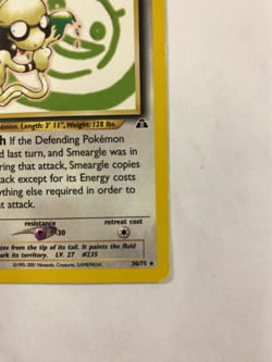 Smeargle - #30 Pokemon Neo Discovery - Image 4