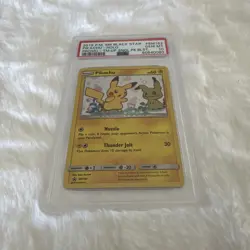 2019 Pokemon Sun & Moon Black Star Promo Pikachu Holo #SM162 PSA 10 Gem Mint - Image 4