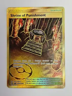 Pokemon Shrine of Punishment SV90/SV94 Hidden Fates Gold - Image 1