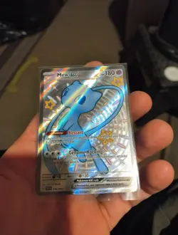Pokemon TCG Mew EX 216/091 Paldean Fates Full Art Shiny Ultra Rare NM Condition - Image 2