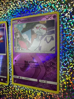 2008 Pokemon TCG Majestic Dawn Reverse Holo 58/100 Chingling (Damaged) - Image 4