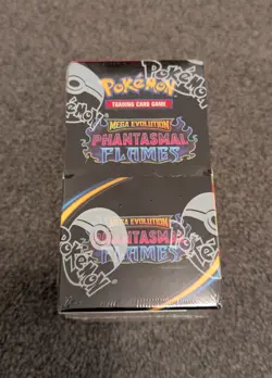 Pokemon TCG: Mega Evolution-Phantasmal Flames Booster Display (18 Booster Packs) - Image 1