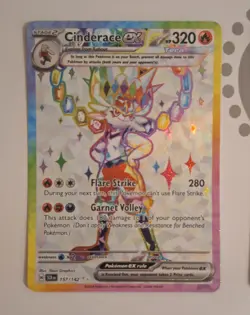 TCG Pokemon ULTRA RARE RAINBOW BORDERS from Stellar Crown (All NM) - Image 2