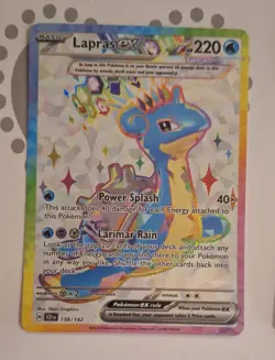 TCG Pokemon ULTRA RARE RAINBOW BORDERS from Stellar Crown (All NM) - Image 3