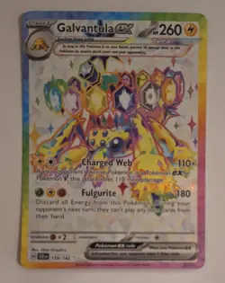 TCG Pokemon ULTRA RARE RAINBOW BORDERS from Stellar Crown (All NM) - Image 4