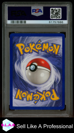 PIKACHU POKEMON 87 2000 BASE II COMMON ENGLISCH PSA 9 - Image 2