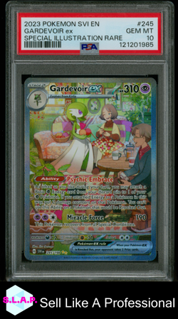GARDEVOIR EX POKEMON 245 2023 SVI BASE GEM MINT ENGLISH PSA 10 - Image 1