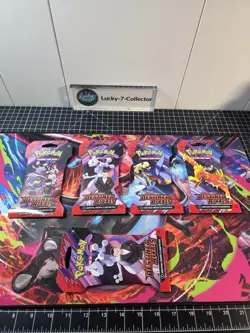 Pokemon TCG Destined Rivals Sleeved Booster Art Set + Extra MewTwo pack! - Image 1