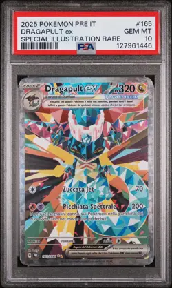 Pokemon Tcg: Dragapult EX 165/131 Evoluzioni Prismatiche ITA - Gem Mint Psa 10 - Image 1