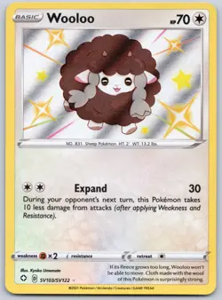 Wooloo SV103/SV122 (NM) - Shining Fates: Shiny Vault - Pokemon TCG - Image 1