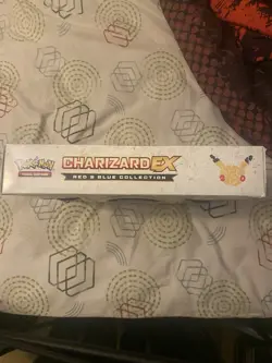 Pokemon Charizard EX Red and Blue Collection Box - Box Damaged Read Description - Image 4