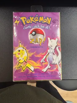 Wizards of the Coast Pokemon Zap Theme Deck Sealed 9781575306025 - Image 1