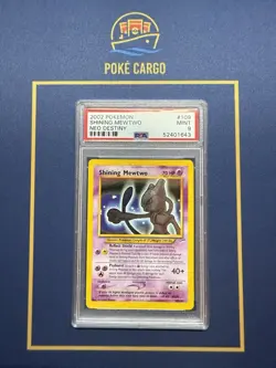 SHINING MEWTWO NEO DESTINY #109 PSA 9 2002 POKEMON - Image 1