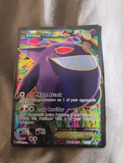 Pokemon TCG Gengar EX Full Art Ultra Rare - XY Phantom Forces 114/119 Ungraded - Image 1