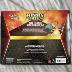 Pokemon TCG: Hidden Fates Charizard GX Collection Box New Factory Sealed - Image 2