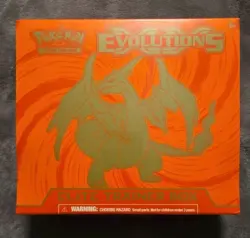 Pokemon TCG XY Evolutions Charizard Elite Trainer Box ETB New. Case Included. - Image 1