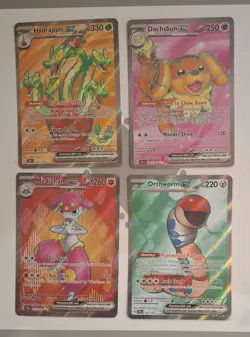 TCG Pokemon ULTRA RARE BUNDLE from Stellar Crown (All NM) - Image 1