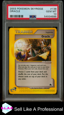 ORACLE POKEMON SKYRIDGE 2003 138 PSA 10 - Image 1