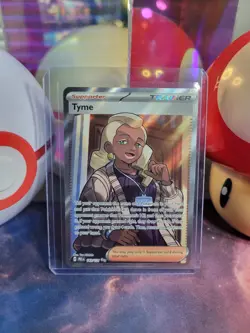 Tyme 143/131 Pokemon TCG S&V Prismatic Evolutions Ultra Rare Holo NM - Image 1