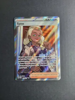 Tyme 143/131 Pokemon TCG S&V Prismatic Evolutions Ultra Rare Holo NM - Image 2