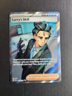 Larry's Skill 139/131 Pokemon TCG S&V Prismatic Evolutions Ultra Rare Holo NM - Image 2