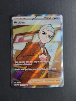Atticus 134/131 Pokemon TCG S&V Prismatic Evolutions Ultra Rare Holo NM - Image 2