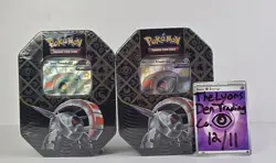 Pokemon TCG Scarlet & Violet Paldean Fates Iron Treads EX Factory Sealed Tin - Image 1