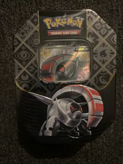 Pokemon TCG Scarlet & Violet Paldean Fates Iron Treads EX Tin *Factory Sealed* - Image 1