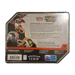 Pokemon TCG Scarlet & Violet Paldean Fates Iron Treads EX Tin Sealed NEW - Image 2