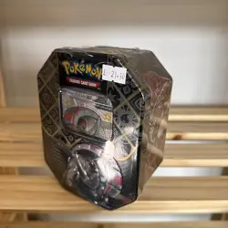 Pokemon TCG: Scarlet & Violet Paldean Fates Tin Iron Treads ex, sealed. - Image 2