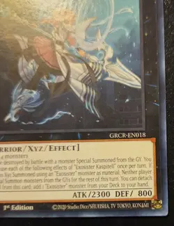 Exosister Kaspitell GRCR-EN018 1st Edition Rare The Grand Creators Yu-Gi-Oh! TCG - Image 5
