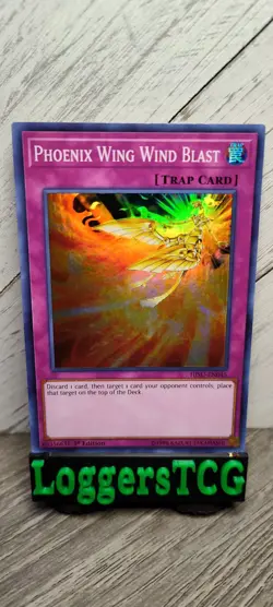 Yu-Gi-Oh! Phoenix Wing Wind Blast / HISU EN045 1st Edition LP - Image 1
