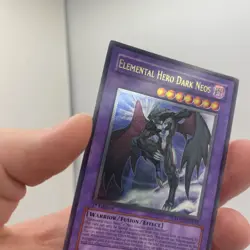 Yugioh - Elemental Hero Dark Neos POTD-EN033 Ultimate Rare 1st Edition LP - Image 2