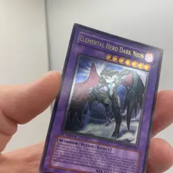 Yugioh - Elemental Hero Dark Neos POTD-EN033 Ultimate Rare 1st Edition LP - Image 3