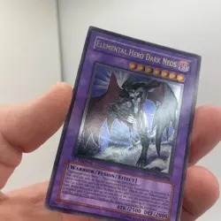 Yugioh - Elemental Hero Dark Neos POTD-EN033 Ultimate Rare 1st Edition LP - Image 4