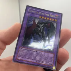 Yugioh - Elemental Hero Dark Neos POTD-EN033 Ultimate Rare 1st Edition LP - Image 5