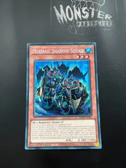 YUGIOH MERMAIL SHADOW SQUAD PRISMATIC SECRET RARE MP25-EN101 1ST EDITION - Image 1