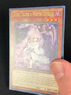 YUGIOH MISPRINT NO HOLO! LOOK! GHOST REAPER & WINTER CHERRIES OP20-EN001 - Image 5
