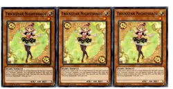 Yugioh - 3X Trickstar Nightshade - Common - 1st Edition - FLOD-EN006 - Near Mint - Image 1