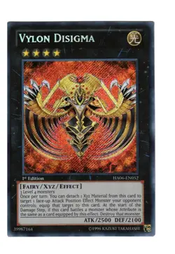 Yugioh- 1X Vylon Disigma - Secret Rare - 1st Edition - HA06-EN052 - Near Mint - Image 1